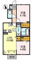 メゾン　ベルハープの物件間取画像